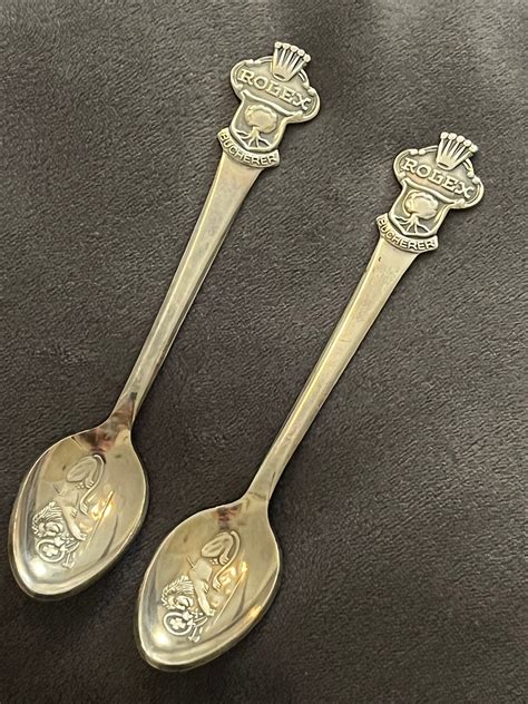 rolex spoon cb 69 m value|antique rolex spoons.